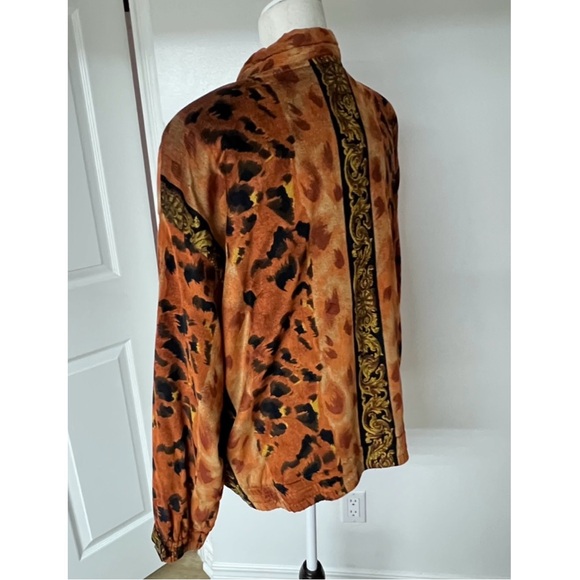 Bead-embellished animal print comfy jacket-⭐️on Fall 2024 fashion season catwalk - Picture 2 of 16